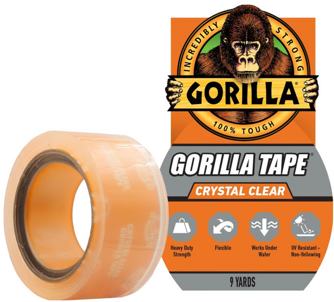 GORILLA 透明膠帶 48mm x 8.2m, 1個