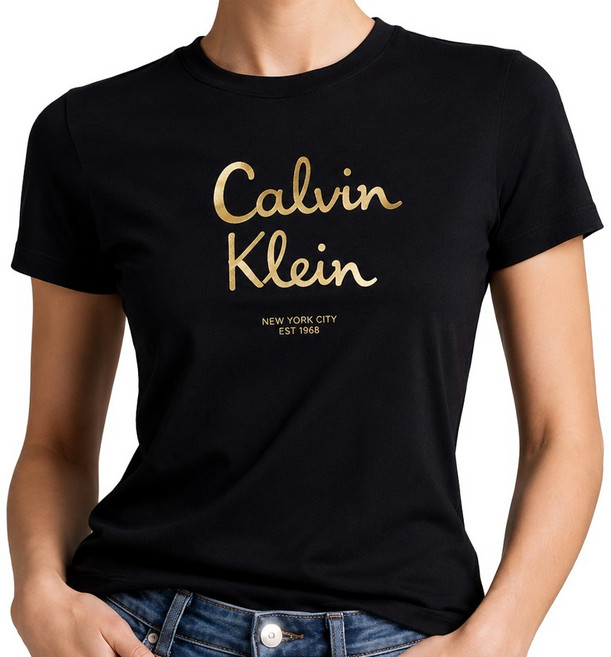 Calvin Klein 女款 Monogram 圖案短袖T恤 478109S-UB1