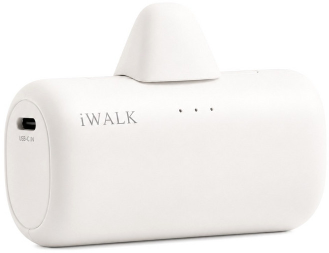 iwalk SWITCH 快切直插式行動電源 5500mAh, 白晝色, LPS003