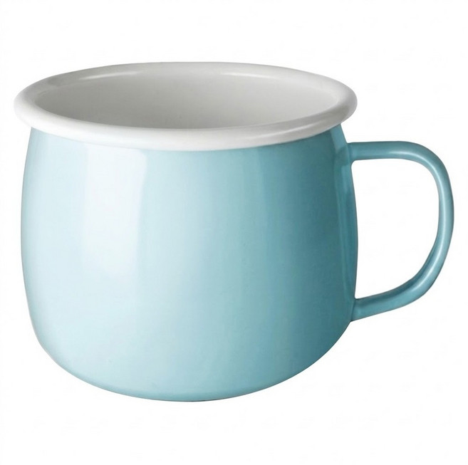 SADOMAIN 仙德曼 琺瑯口杯 SV309 400ml, 藍色, 1個