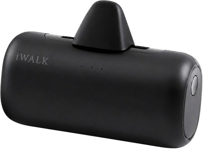 iwalk SWITCH 快切直插式行動電源 5500mAh, 雅黑色, LPS003