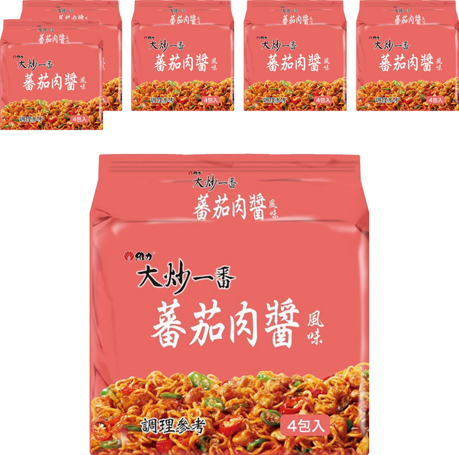 維力 大炒一番 蕃茄肉醬風味 85g, 24包