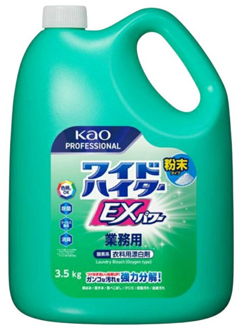 Kao 花王 彩色衣物漂白粉 粉末型, 3.5kg, 1個