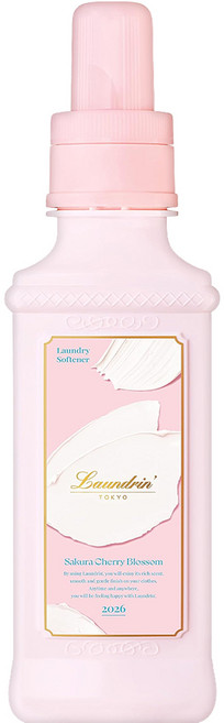 Laundrin' 朗德林 旬選系列柔軟精 櫻花香氛, 1個, 600ml