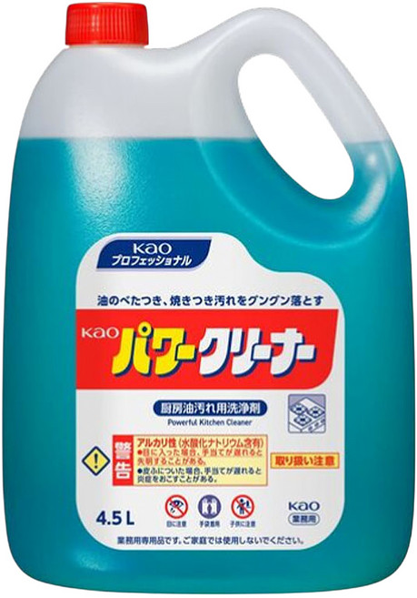 Kao 花王 Power Cleaner 強效去油清潔劑, 1個, 4.5L