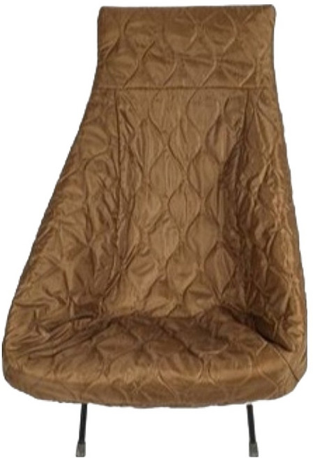snowline Penda Chair 保暖墊 雙面可用 防寒露營椅墊, 棕褐色, 1個