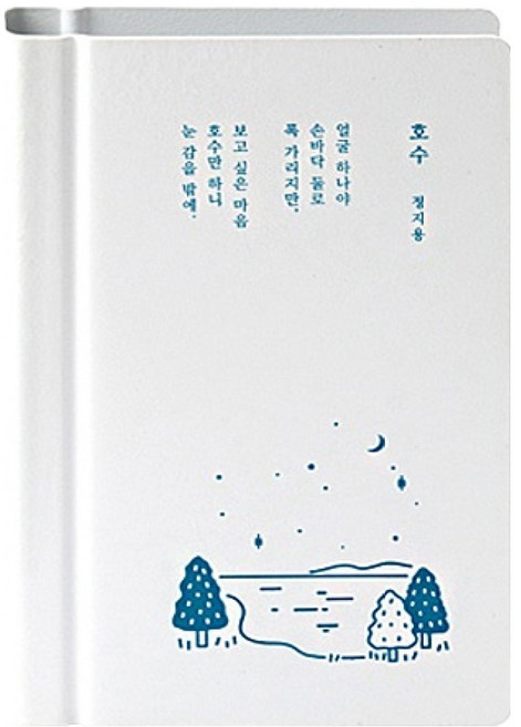 BOOK FRIENDS 韓國文學系列 書擋 湖水, 混合色