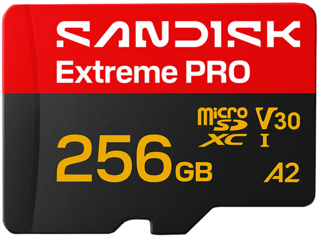 SanDisk 晟碟 Extreme PRO microSD UHS-I 記憶卡 SDSQXCJ-256G-GS6MA, 1個, 256GB