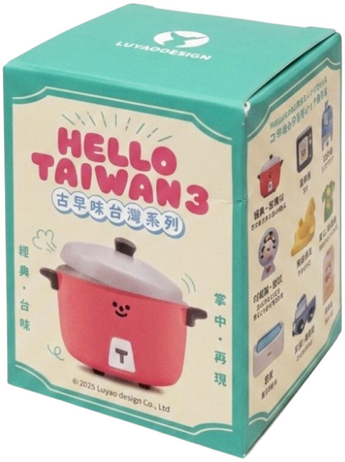 LUYAO 路遙 Hello Taiwan 3 古早味台灣系列 盲盒 18個, 1組