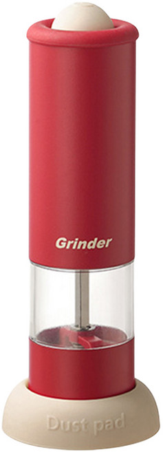 理享家 Grinder 自動調料研磨器/香料研磨器 電動充電款 可調節粗細 陶瓷磨芯 現磨 酒紅色 22ml 1個