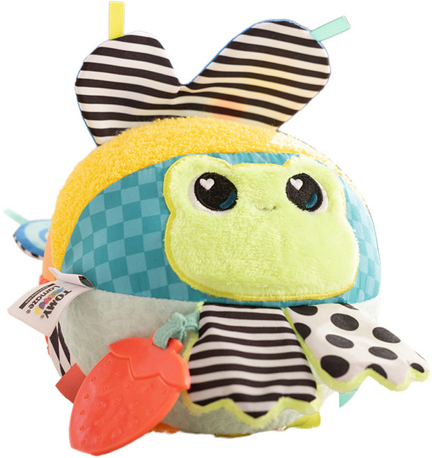 Lamaze 探索球 觸覺發展玩具, 1個, 混合色