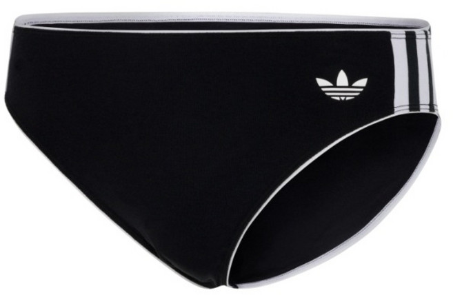 adidas 愛迪達 Originals AU W ACFC BIKINI 棉質內褲 4A0265-000, 黑色