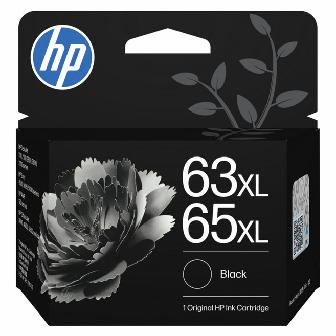 hp 惠普 63XL/65XL 墨水匣 B7RT5AA, 黑色, 1個