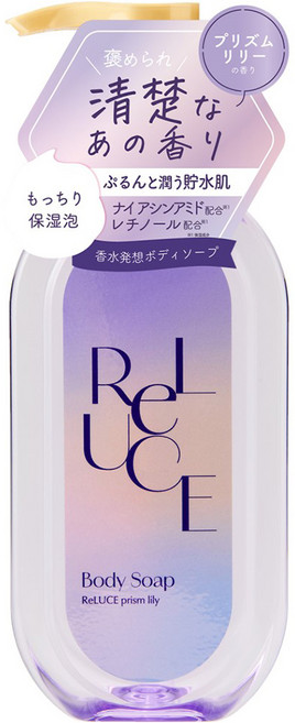 ReLUCE 緊緻香氛沐浴乳 百合, 1個, 400ml