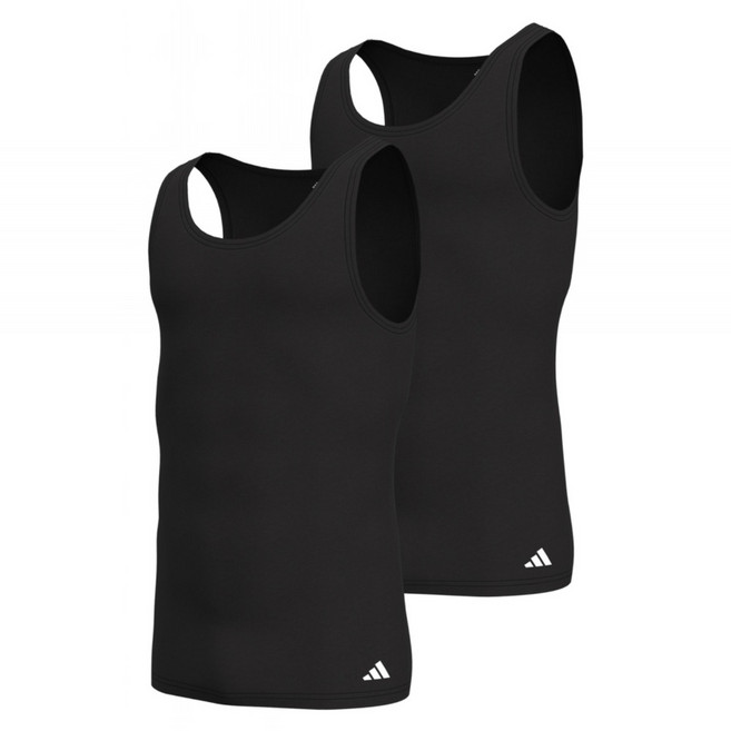 adidas 愛迪達 無袖背心2件組 4AM018-000