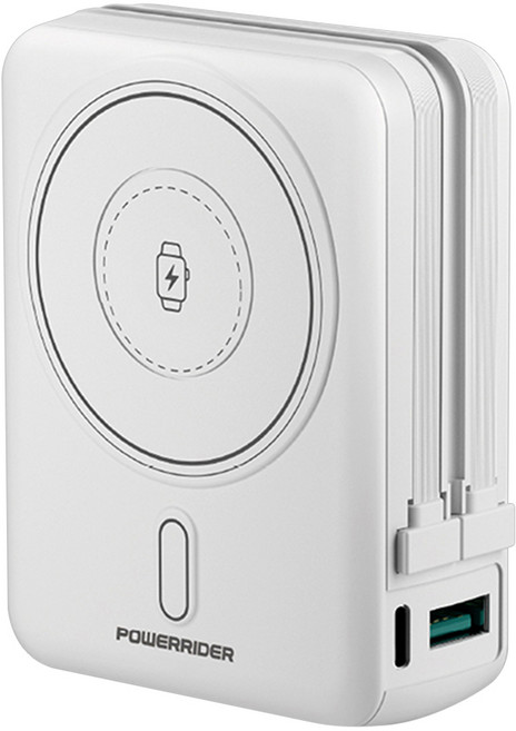 POWERRIDER 多功能防爆 SSB 固態行動電源, 經典白, CP-05