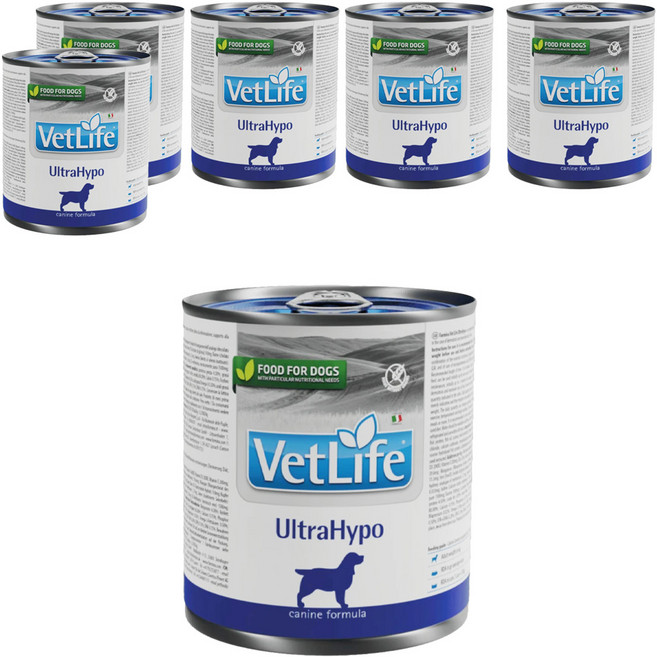 Farmina 法米納 獸醫天然處方系列 犬用配方, 300g, 6個, 極低敏 (水解蛋白)