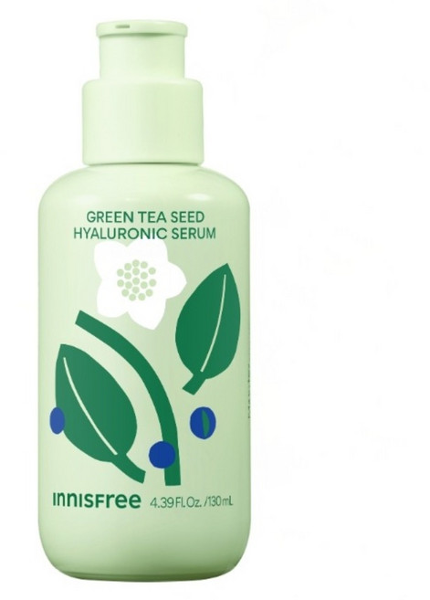 INNISFREE 台灣公司貨 綠茶籽玻尿酸保濕精華 環保版, 1件, 130ml