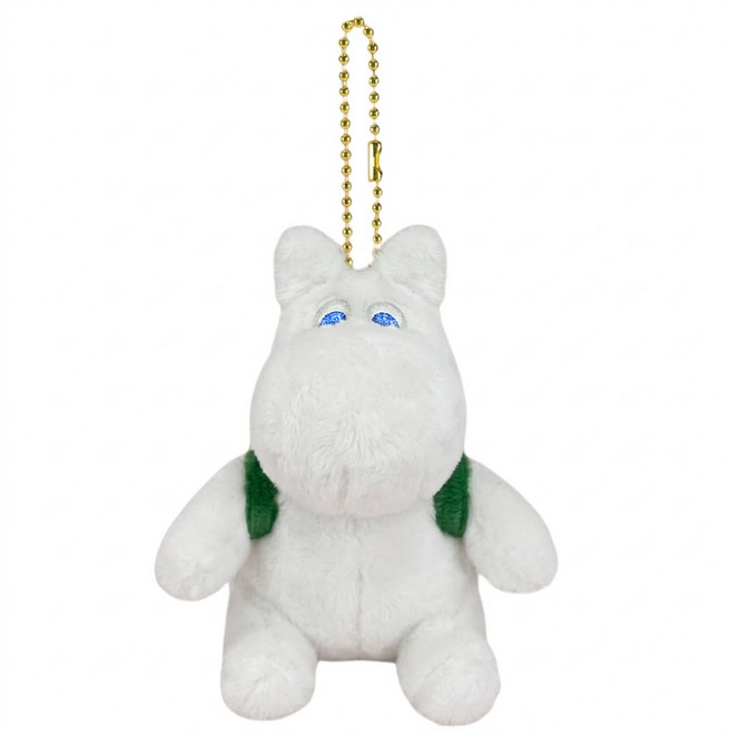 MOOMIN 嚕嚕米 坐姿姆明, 背背包款, 1個, 3吋