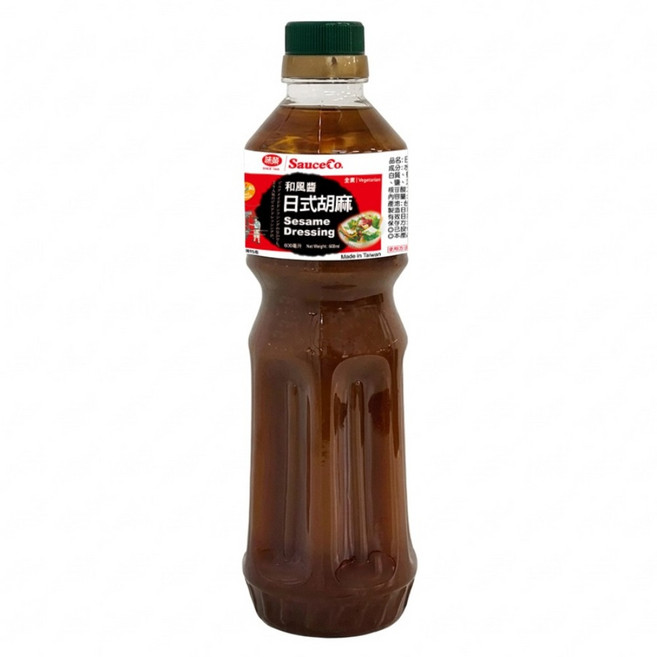 味榮 日式胡麻和風醬, 1個, 600ml