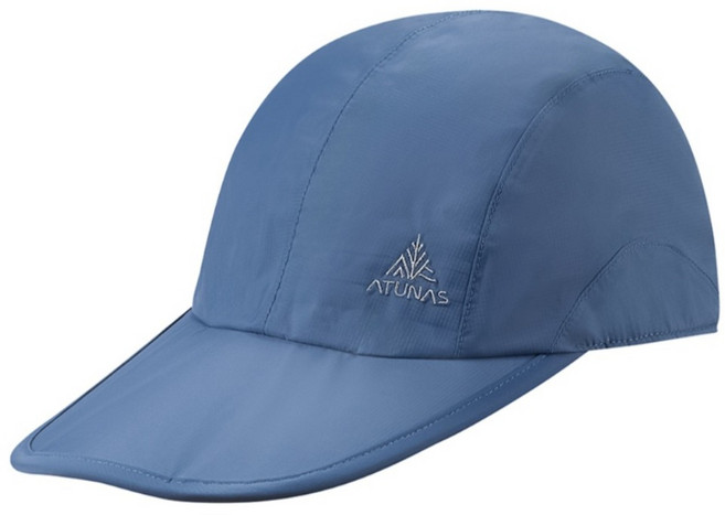 ATUNAS 歐都納 GORE-TEX PACLITE折疊便帽 A1AHHH02N, 藍灰色