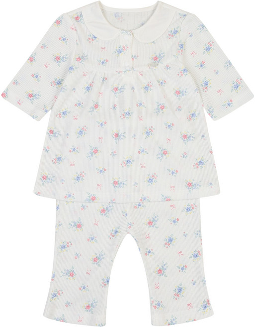 absorba 嬰幼兒奧黛麗七分袖內衣套裝