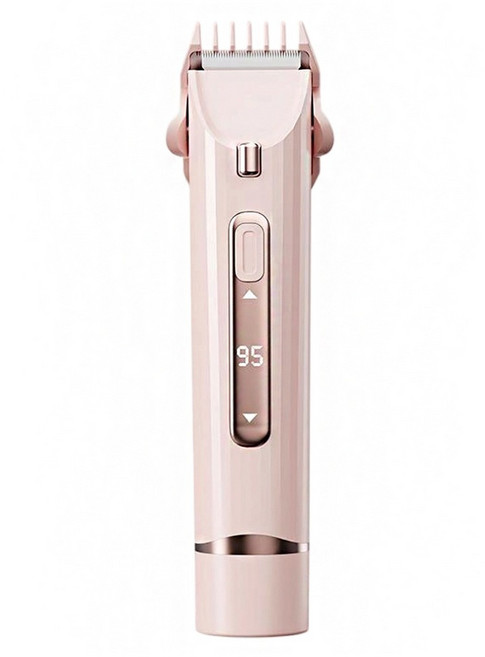 Kyhome 雙頭電動除毛機/數顯脫毛儀/刮毛刀/美體刀 粉色, 1個, 1個裝