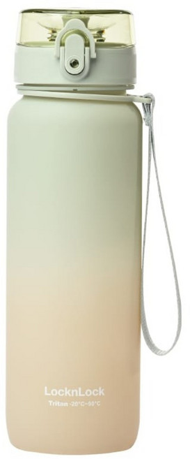 LocknLock 樂扣樂扣 夢幻漸層Tritan水壺, 青綠小雛菊, 1個, 900ml