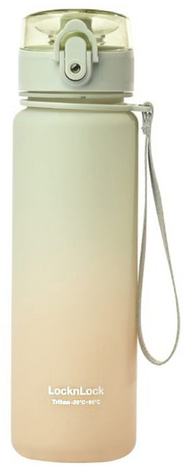 LocknLock 樂扣樂扣 夢幻漸層Tritan水壺, 青綠小雛菊, 1個, 580ml