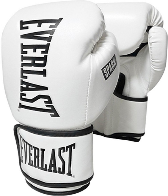 EVERLAST Spark 2 拳擊手套 雙手配戴套組, 白色, 1套