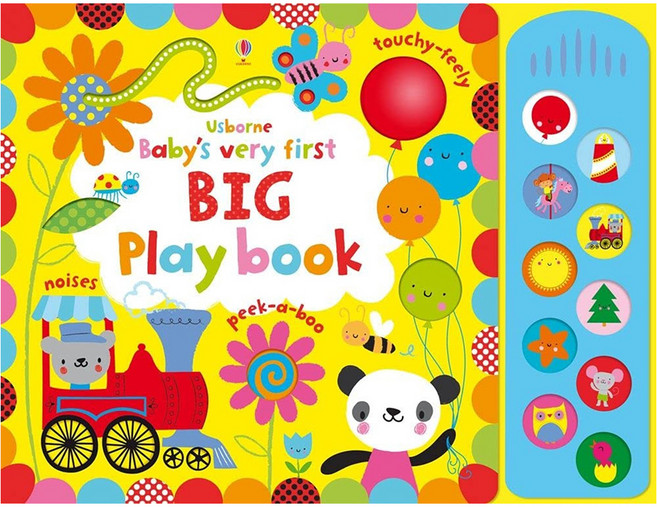 Baby's Very First Big Play Book 硬頁聲音書, Usborne Publishing Ltd