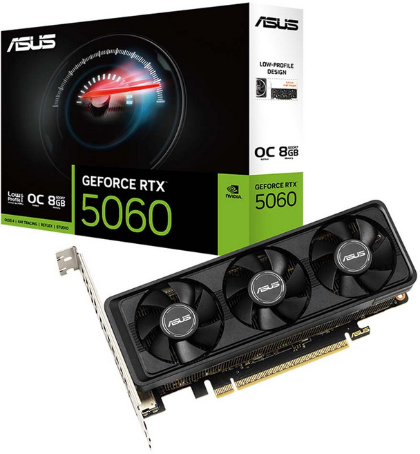 ASUS 華碩 RTX 5060 OC D7 8GB OC 顯示卡 Intek & Company, RTX5060-O8G-LP-BRK