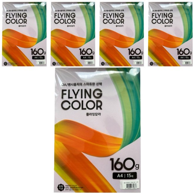samwon PAPER Flying Color 丁香花色 FSC M 160g/m2 210 x 297 mm 5張, 75個, A4