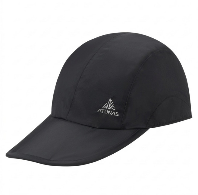 ATUNAS 歐都納 GORE-TEX PACLITE折疊便帽 A1AHHH03N, 黑色