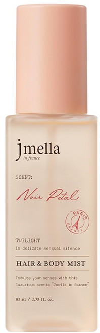 jmella 法式黑花瓣香氛髮膚噴霧 清新東方香, 1個, 80ml