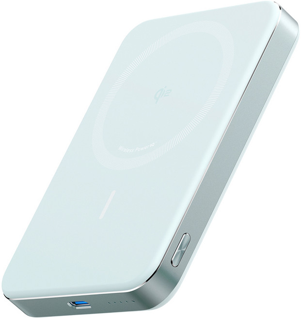 ANKER Qi2 超薄磁吸行動電源 10000mAh Type-C, 綠色, A1664