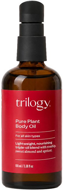 trilogy 玫瑰果植萃身體潤膚油, 1個, 100ml
