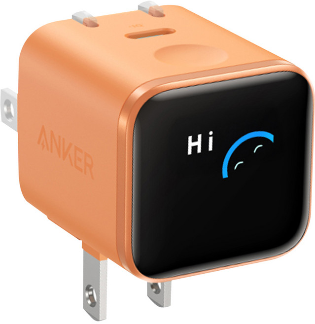 ANKER Nano 45W 螢幕充電器, 橙色, 1個