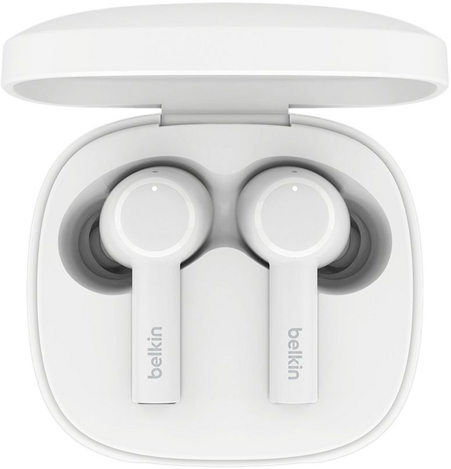 belkin 貝爾金 SoundForm Pulse 真無線降噪藍芽耳機 白色 AUC007btWHT