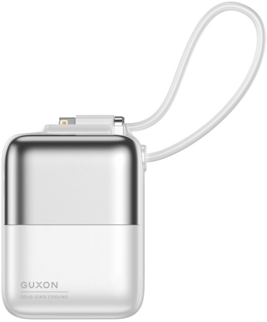 GUXON 古尚 極方塊雙線行動電源, 薄霧白, GFC930