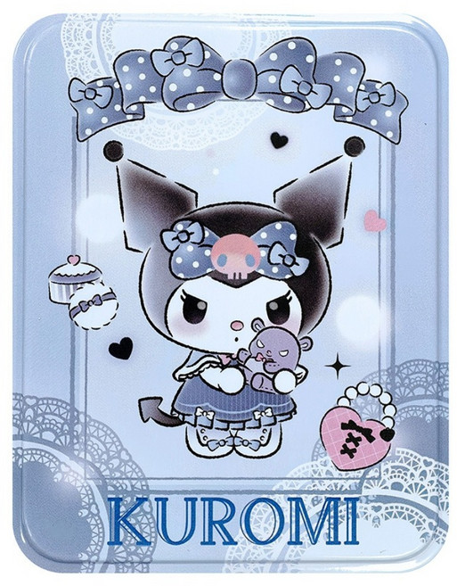 HUNDRED PICTURES 百耘圖 酷甜少女鐵盒拼圖 12 x 18cm HP-BX036015, Kuromi, 1個, 36片