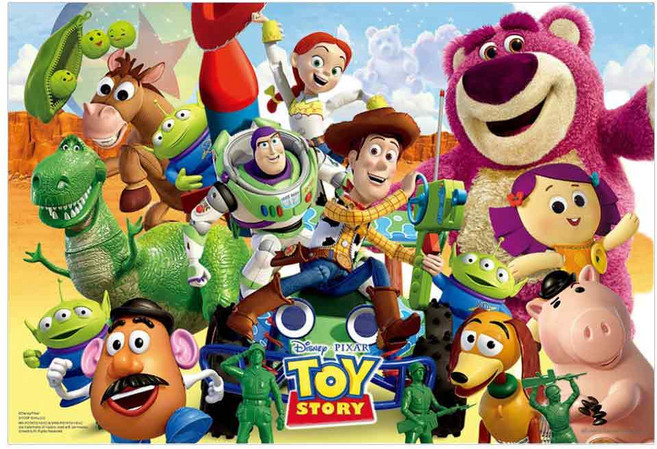 HUNDRED PICTURES 百耘圖 玩具總動員3拼圖 26 x 38cm HPD0300S-268, Toy story3, 1個, 300片