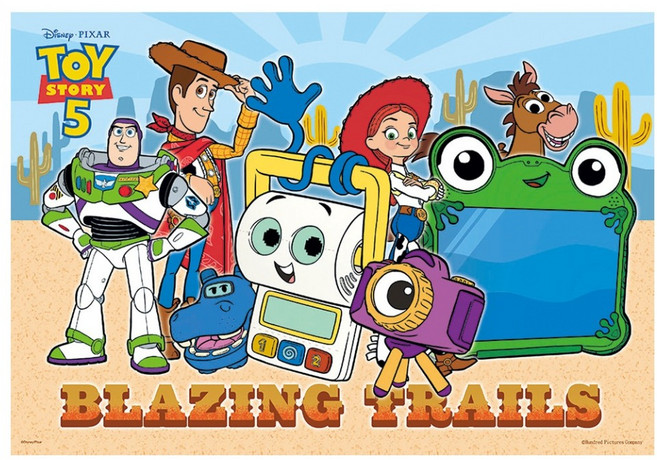 HUNDRED PICTURES 百耘圖 玩具總動員拼圖 26 x 38cm HPD0300S-271, Toy story 5, 1個, 300片