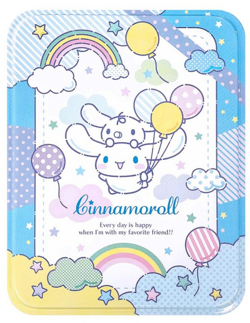 HUNDRED PICTURES 百耘圖 氣球天空鐵盒拼圖 12 x 18cm HP-BX036016, Cinnamoroll, 1個, 36片