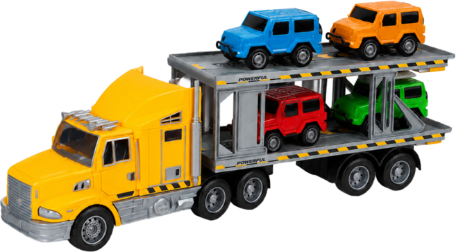 PLAYFUL TOYS 頑玩具 運輸拖車組, 顏色隨機, 1套