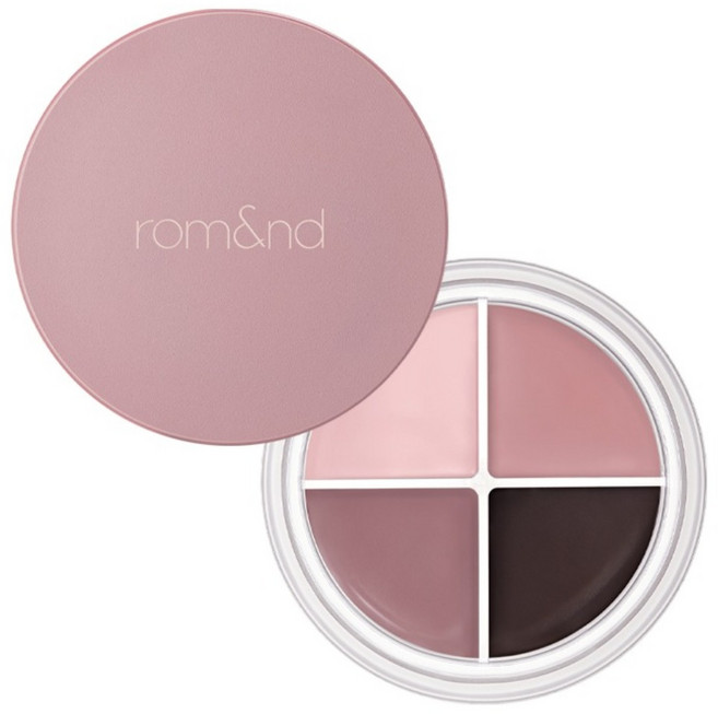 rom&nd 台灣公司貨 霧絨眼影膏, 02 乾燥玫瑰, 1個