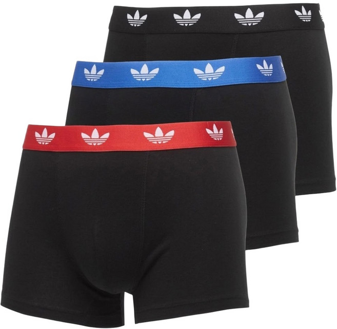 adidas 愛迪達 Originals 男款 平口內褲3件組 4AR002-904-M