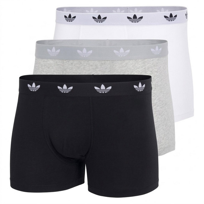 adidas 愛迪達 Originals 男款 平口內褲3件組 4AR002-917-S