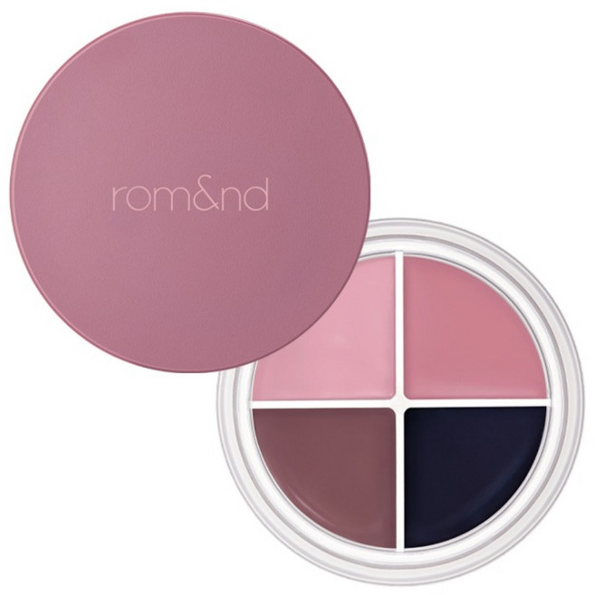 rom&nd 台灣公司貨 霧絨眼影膏, 05 冷霧玫影, 1個