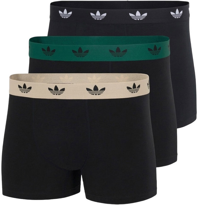 adidas 愛迪達 Originals 男款 平口內褲3件組 4AR002-905-L